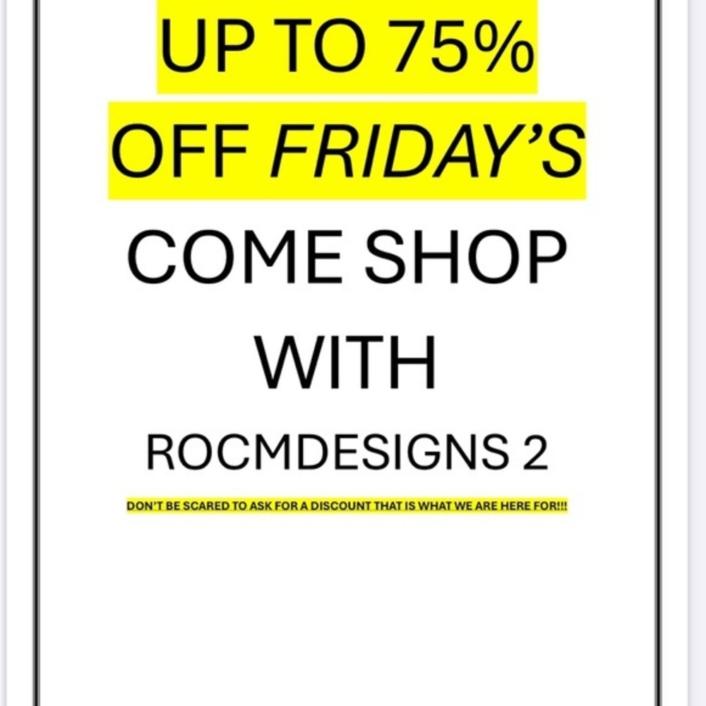 Promotional Shopping Event Poster